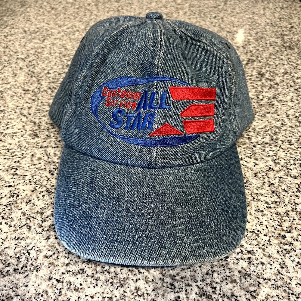 All Star Customer Service Hat Adjustable Strapback Cap Workwear Streetwear